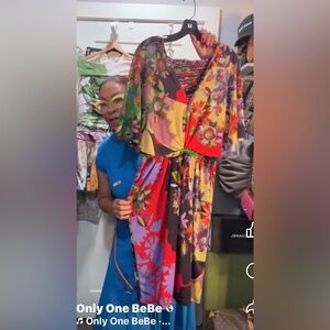 Colorful Floral Maxi Dress